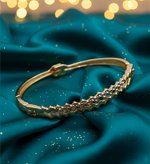 Adjustable Imported Luxury Zig-Zag Crystal Bracelet