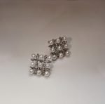 Pearl Square Korean Earrings – Elegant Women’s Fashion Jewelry - Image 6